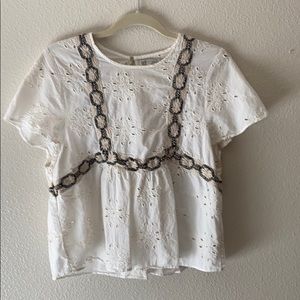 Eyelet Zara Top